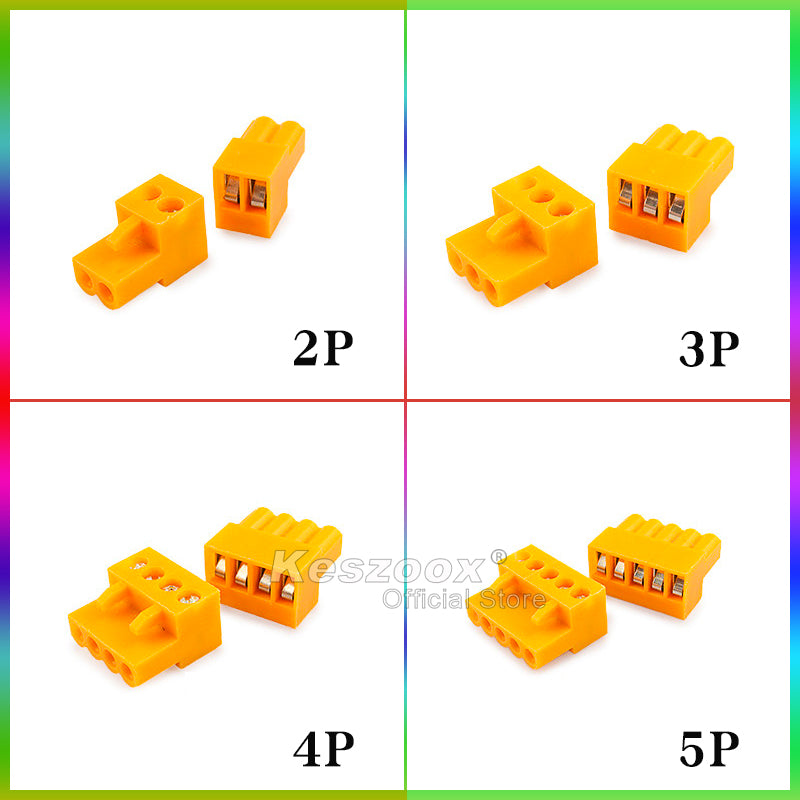 Side profile of plug terminal