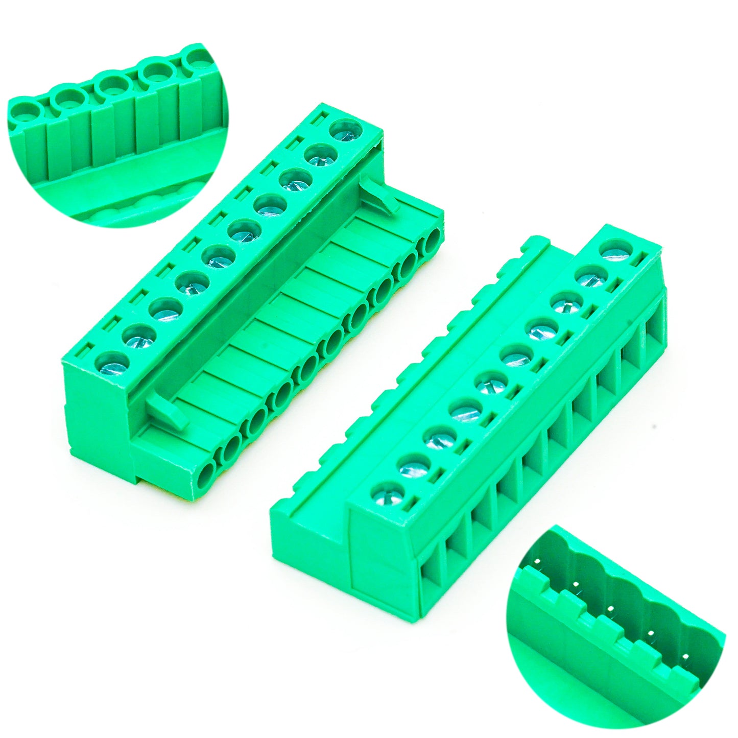 10P plug and header terminal block