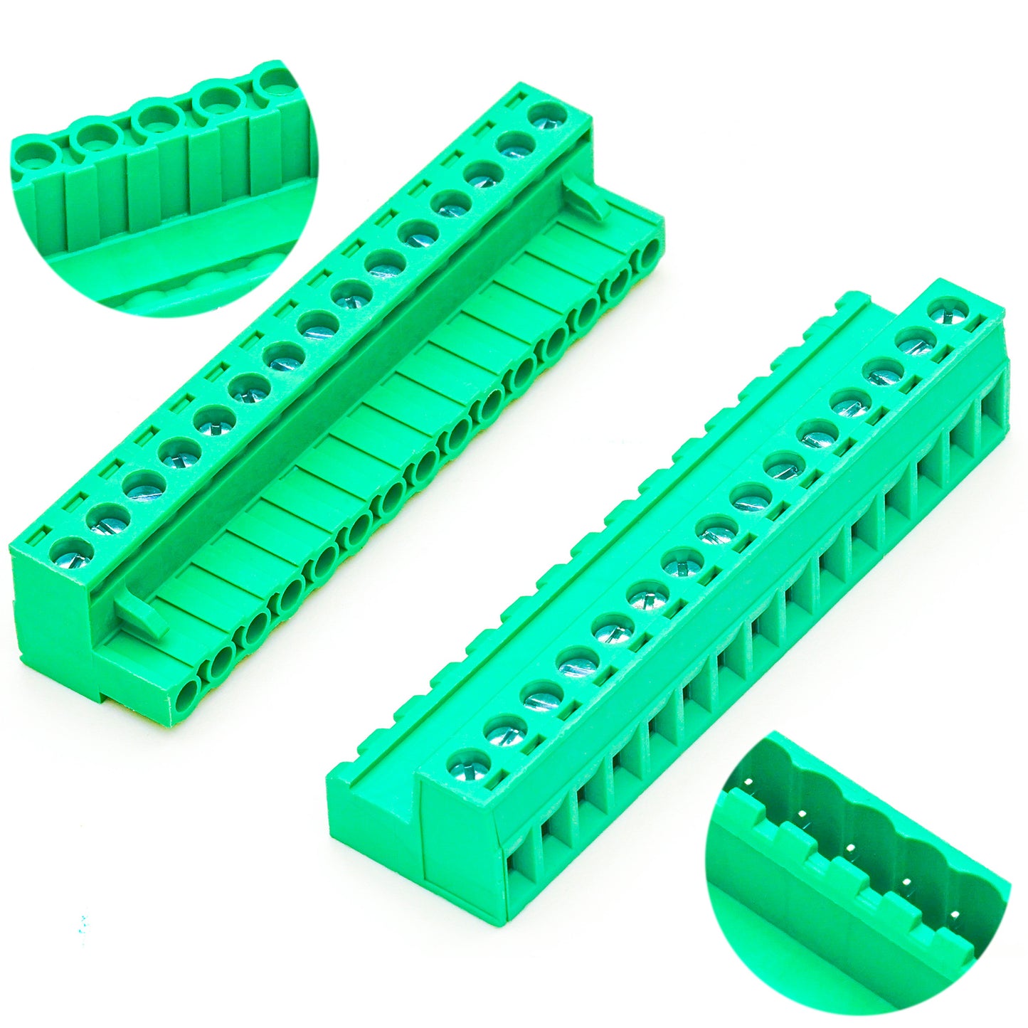 15P plug and header terminal block