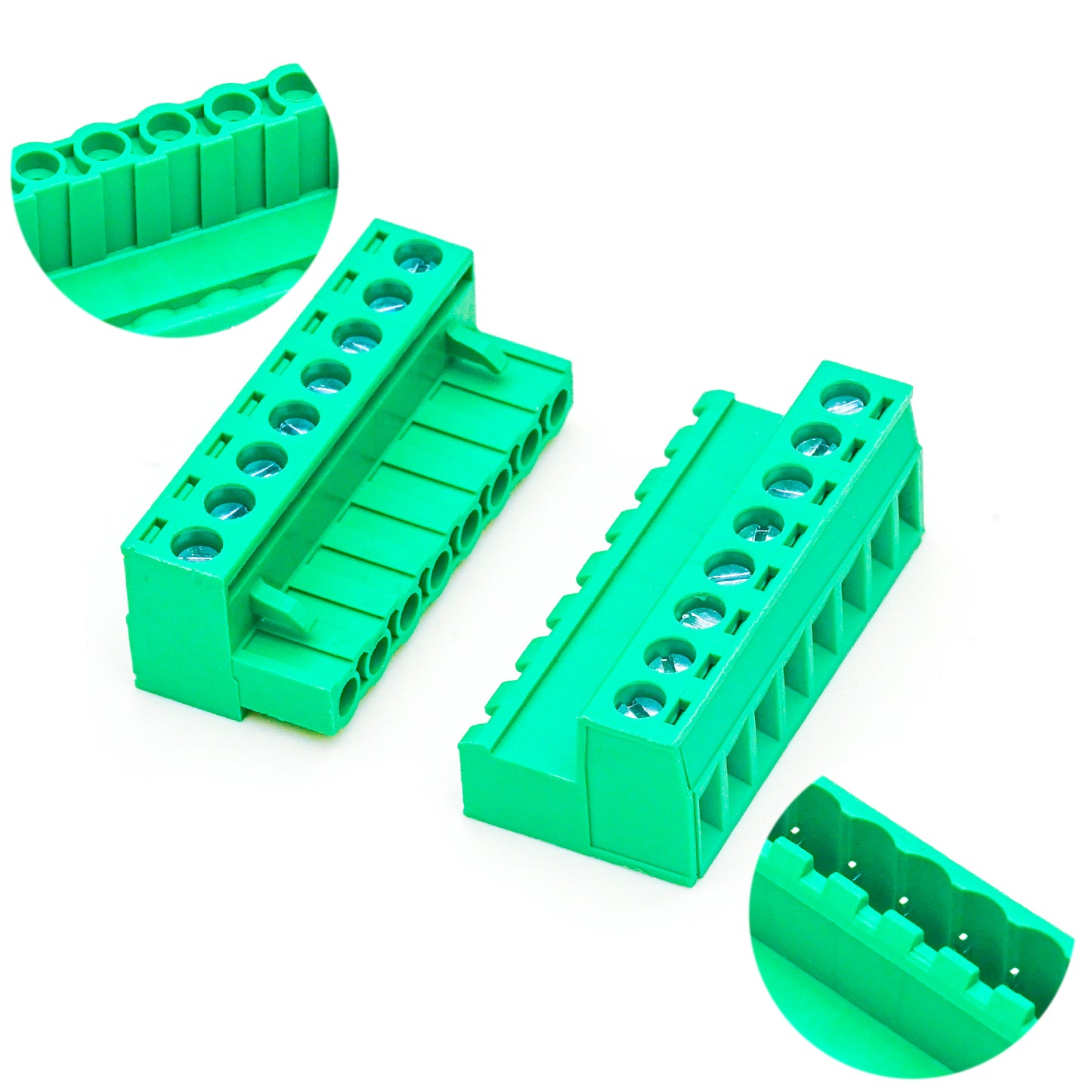 8P plug and header terminal block