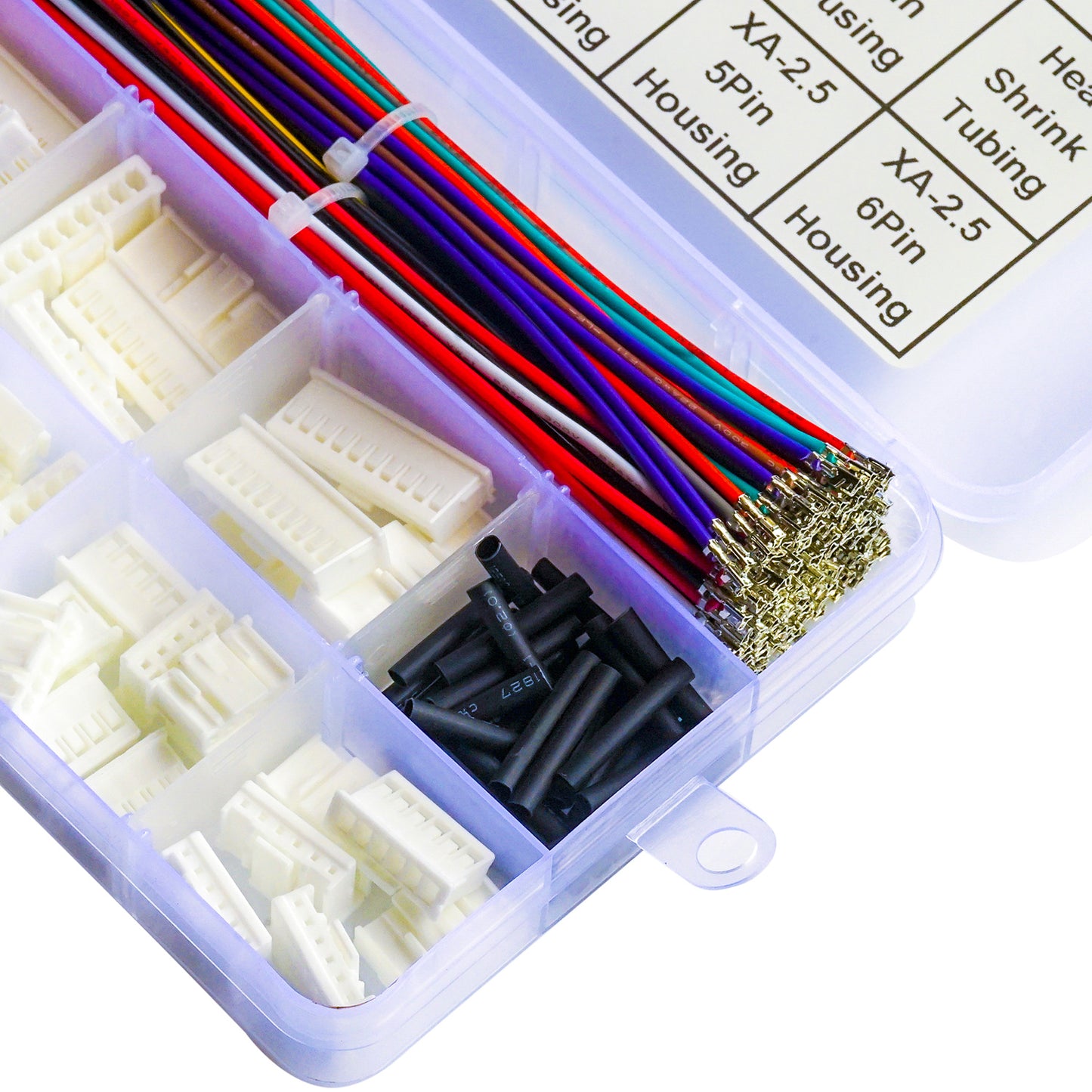 Premium_22AWG_Pre-Crimped_Wires_for_JST_XA_2.5_Connector_Kit