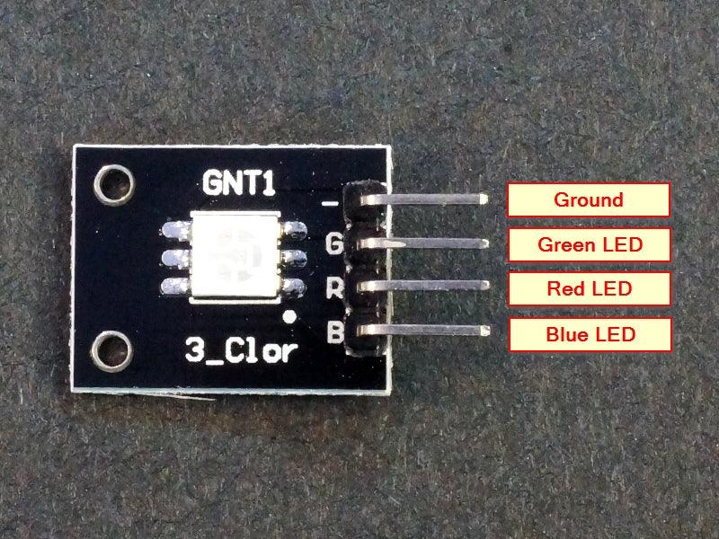 RGB-SMD-LED-Module-Connections