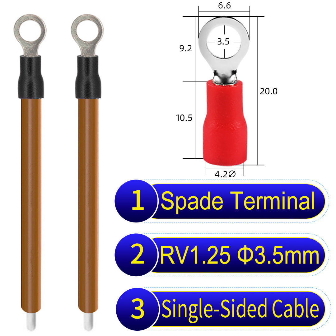 RV1.25_3.5mm_single-head_ring_terminal_18AWG_insulated_cable_Brown_connector