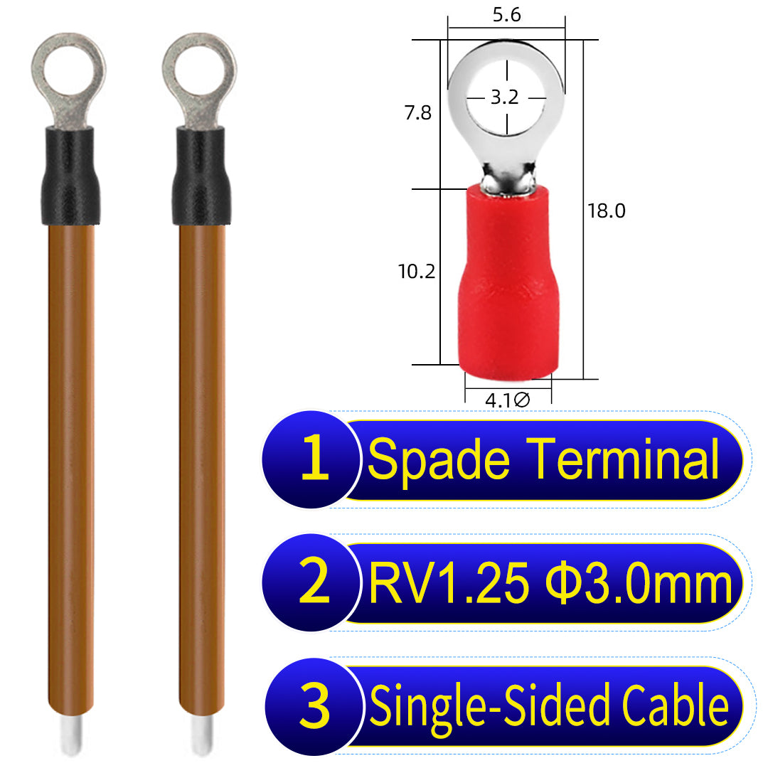 RV1.25_3mm_single-head_ring_terminal_18AWG_insulated_cable_Brown_connector