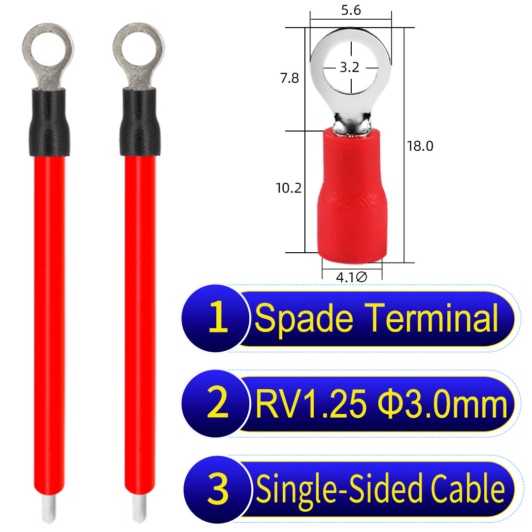 RV1.25_3mm_single-head_ring_terminal_18AWG_insulated_cable_Red_connector