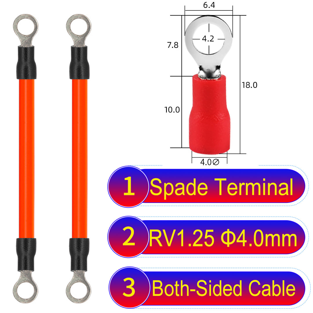 RV1.25_4mm_both_sided_ring_terminal_18AWG_insulated_cable_Orange_connector