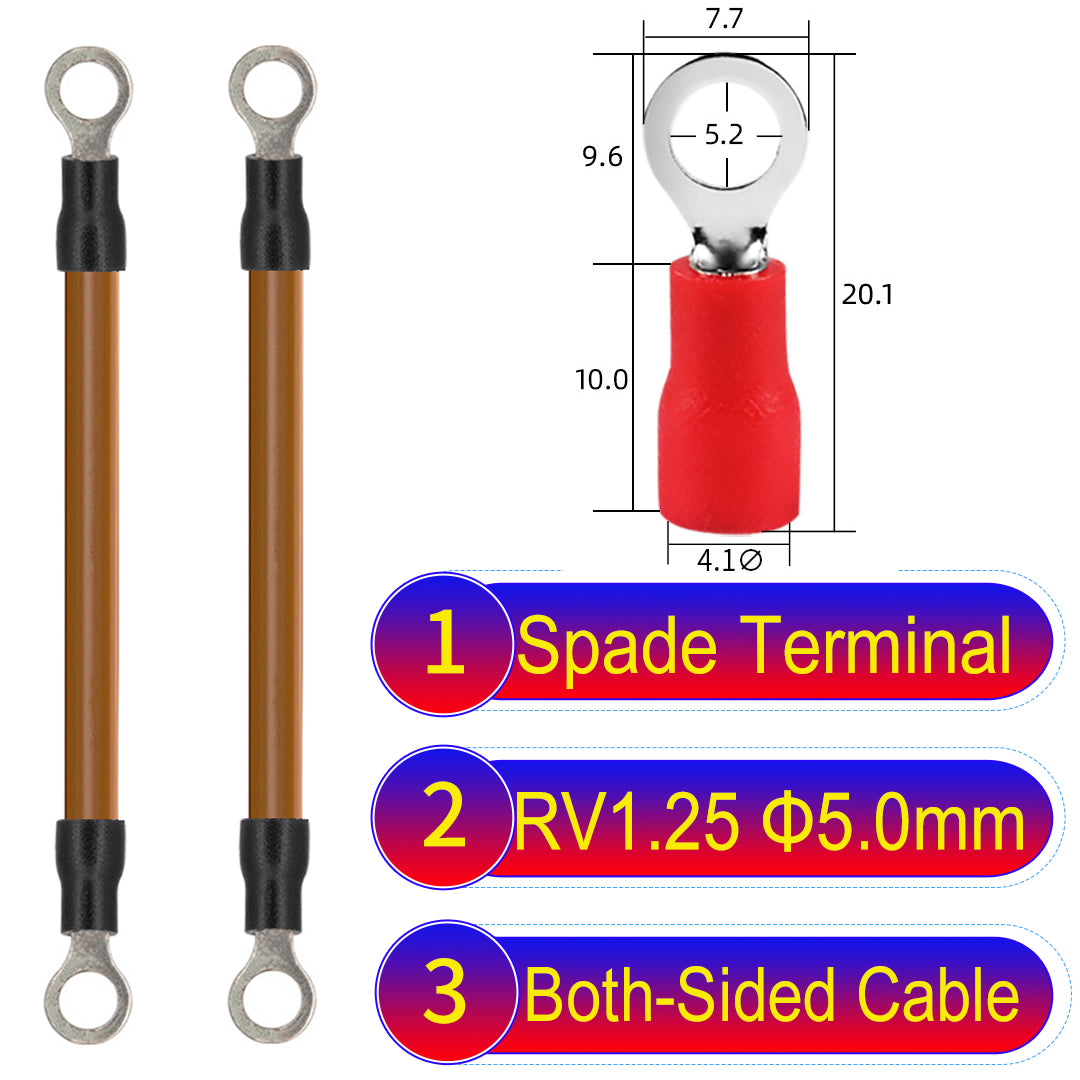 RV1.25_5mm_both_sided_ring_terminal_18AWG_insulated_cable_Brown_connector