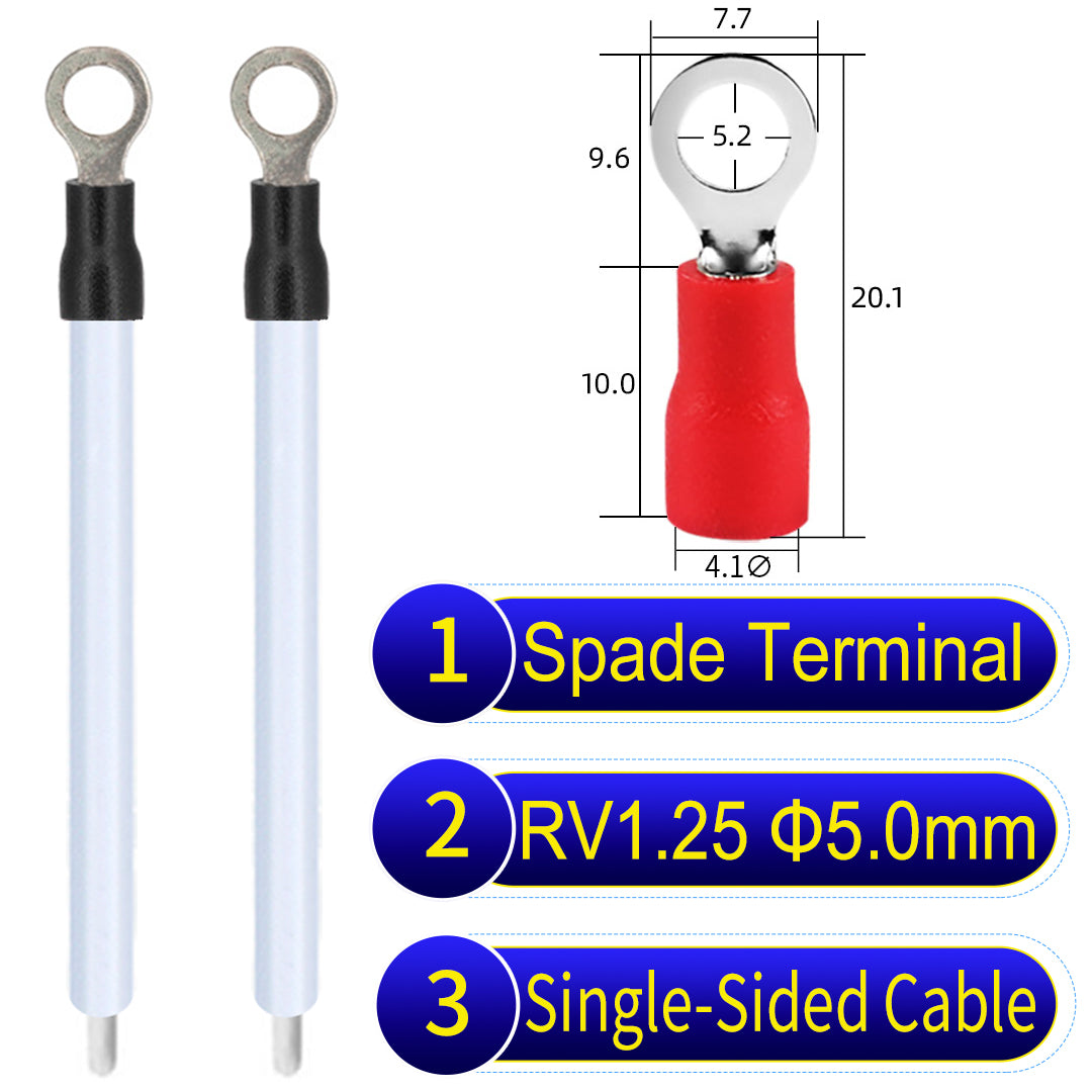 RV1.25_5mm_single-head_ring_terminal_18AWG_insulated_cable_White_connector