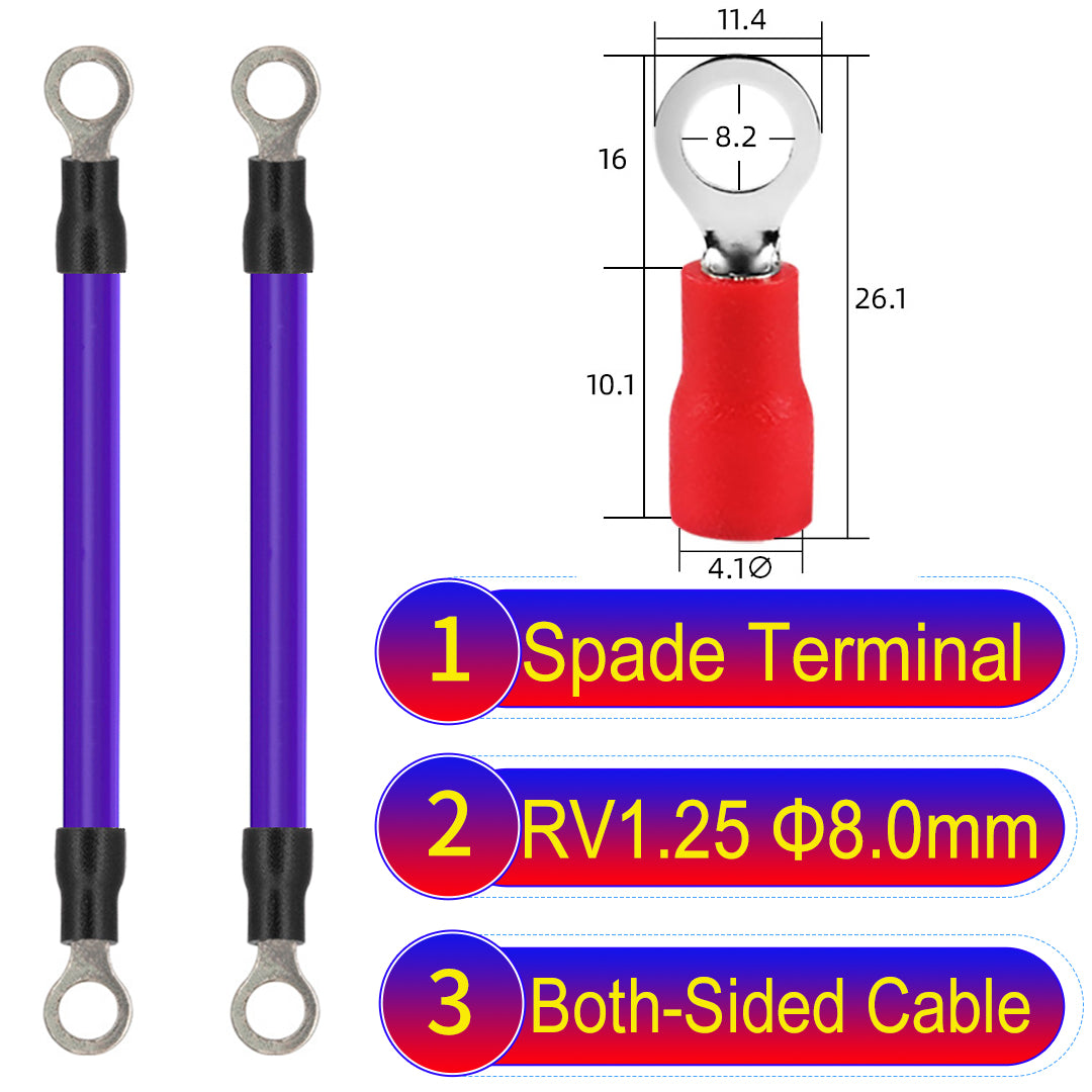 RV1.25_8mm_both_sided_ring_terminal_18AWG_insulated_cable_Purple_connector