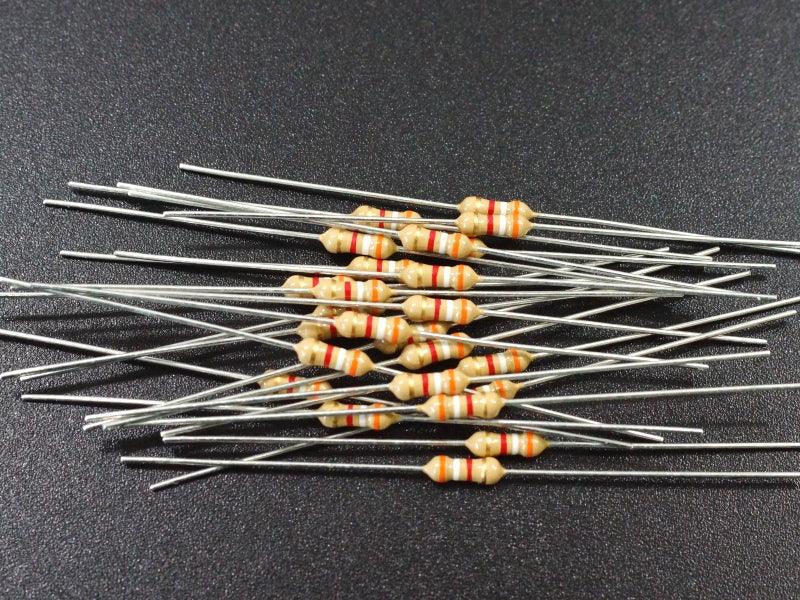 Resistor-3.9K-Ohm-5-Qty-25