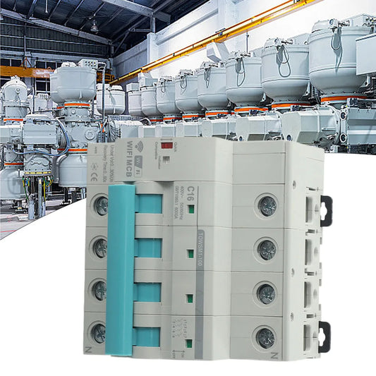 For Tuya Din Rail WIFI Circuit Breaker Timer Remote Control APP Smart Switch MCB Electrical Equipment & Supplies Parts