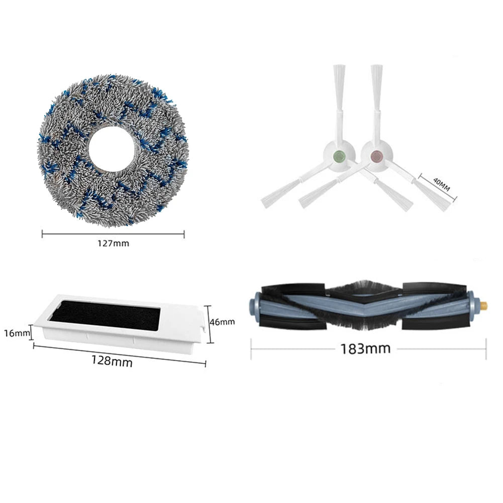 Cleaning Wipes for Robot Vacuum, Efficient Cleaning Solutions, Compatible with Deebot & Ecovacs