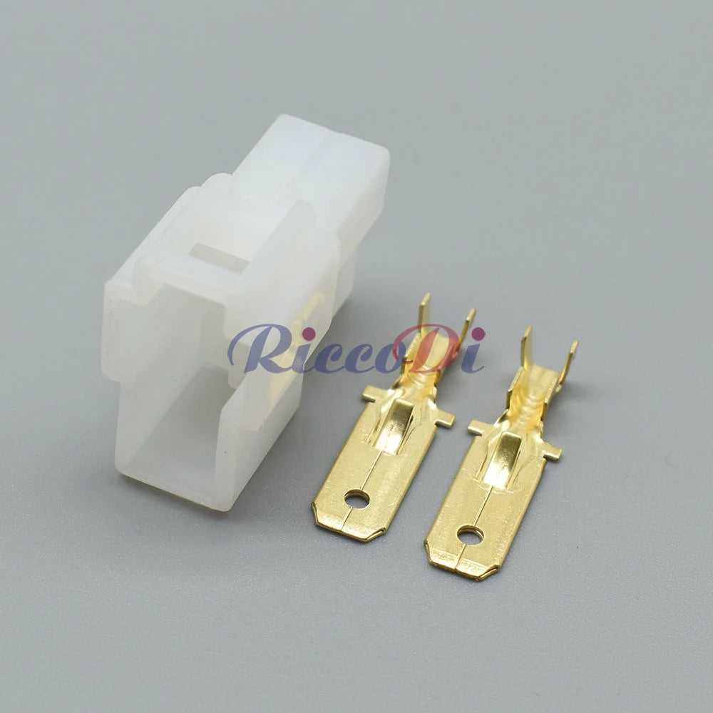 2P Auto Large Current Wiring Harness Connector AC Assembly Socket for Car Accessories