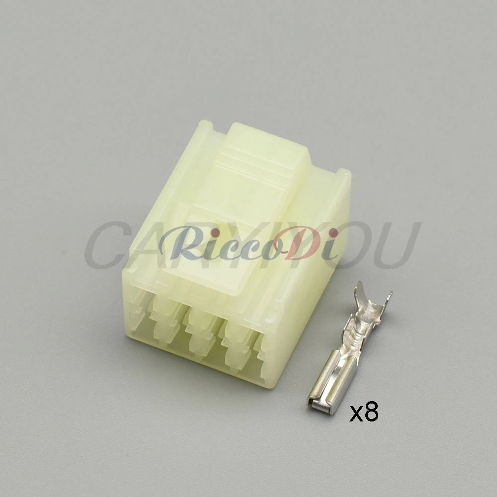 DJ7085-2.3-11 / 6090-1021 / 6090-1051 Sumitomo HM Series 8-Pin 2.3mm Automotive Connector — Female Male Wire Plug