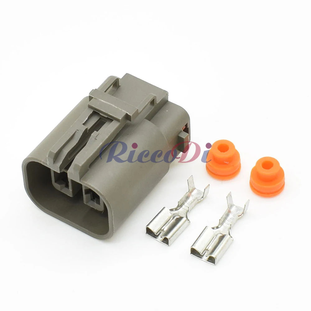 DJ70255-6.3mm Heavy Current 2-Pin Automotive Connector for Generator and Air Cooler Fan
