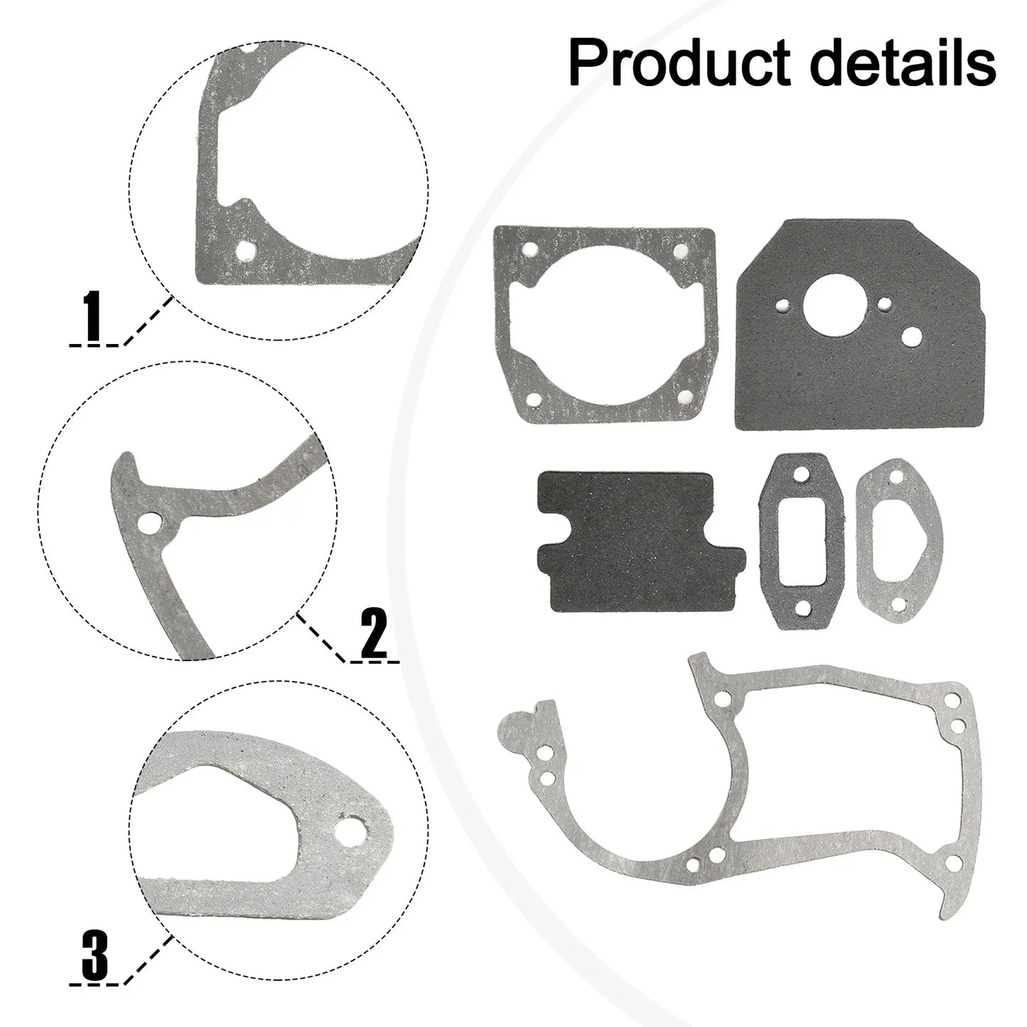 Tools Gaskets Home Components Craftsmanship Easy Installation Garden Long Lasting Paper Fiber Performance Power