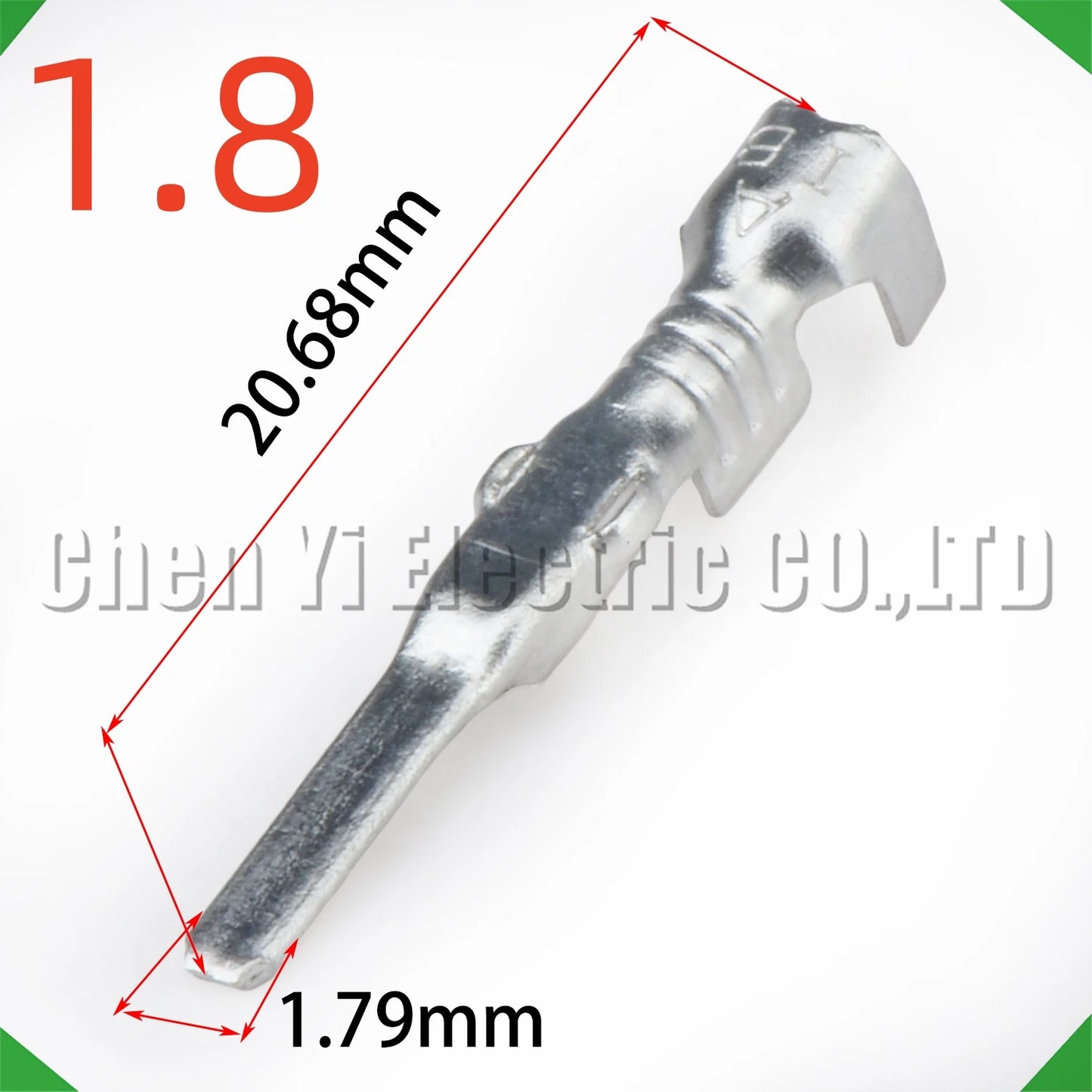 1.8mm Male or Female Wire Crimp Pins for 171662-1 171661-1 Sheath Automotive Connectors Wire Harness Plug 50 Pcs