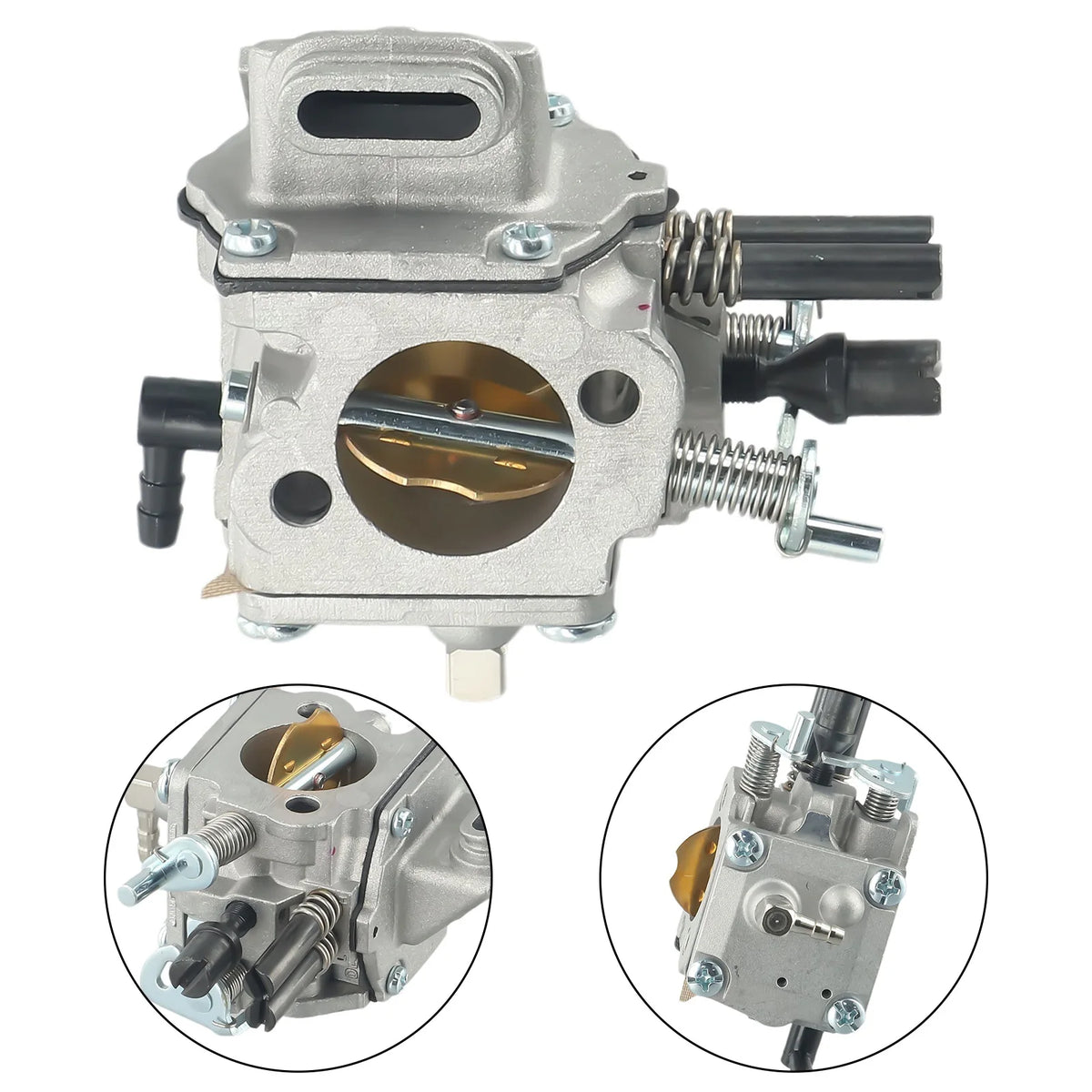 Replacement Carburetor for Chainsaw Models 066 MS660 and G660 Fit Part Number 1122 120 0621 Compatible with For Holzfforma G660