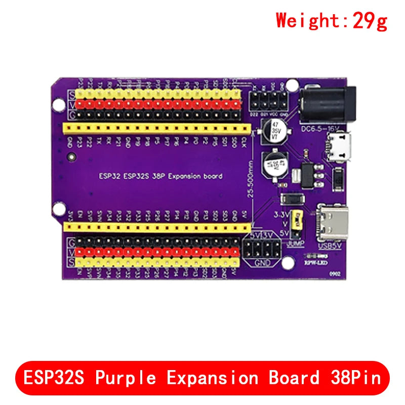 ESP32-DevKitC ESP32-32D/32U Development Board with WiFi and Bluetooth for IoT Projects