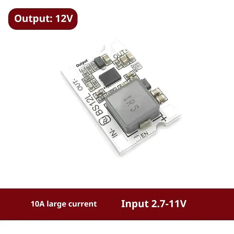 1Pcs For Electronic Device 2.7-11V To 5V/12V 10A Mini Step-Up Board DC-DC Boost Converter Module With Short Circuit Protection