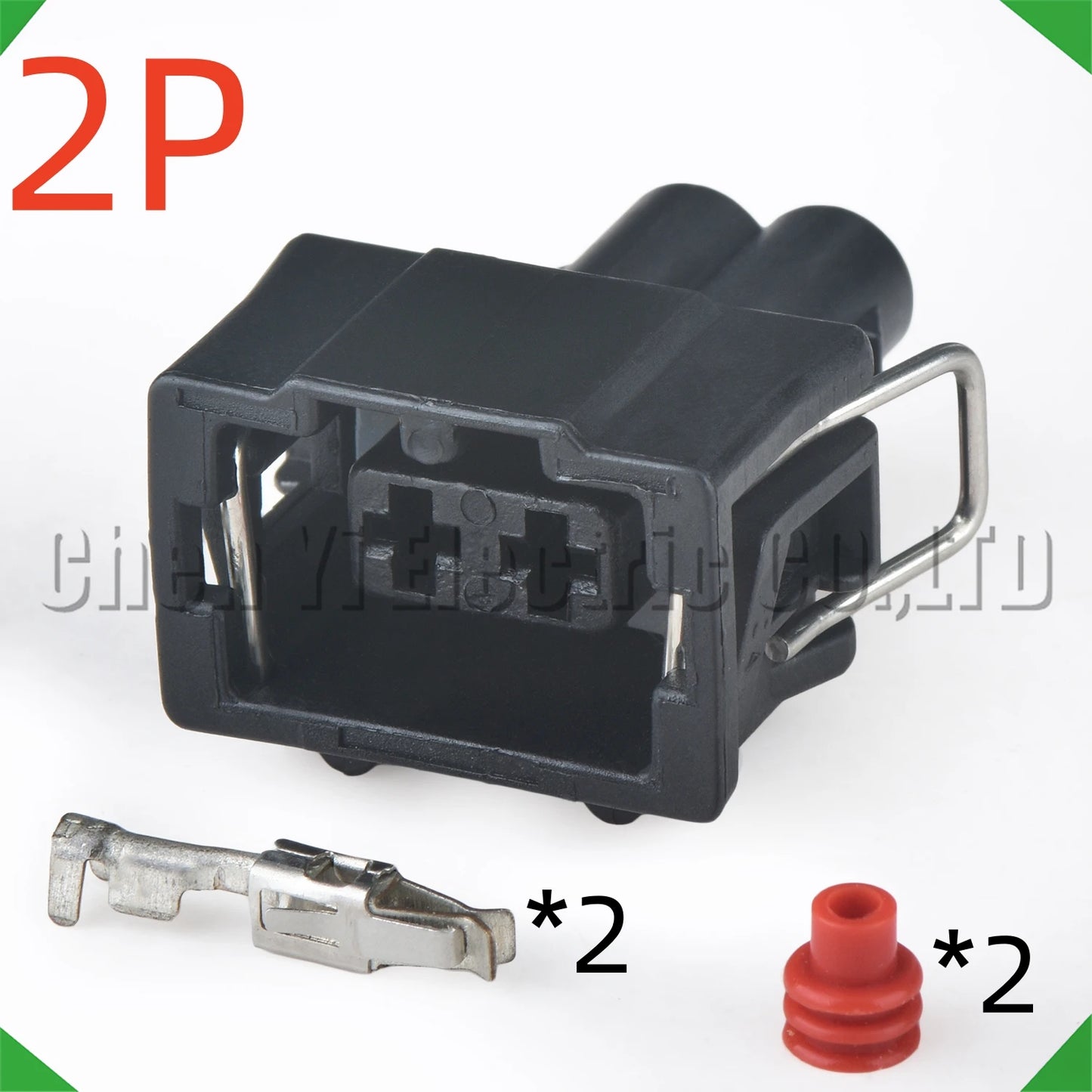 2 Pin Headlight Lamp Holder Connector 15327869 For VW Polo Auman