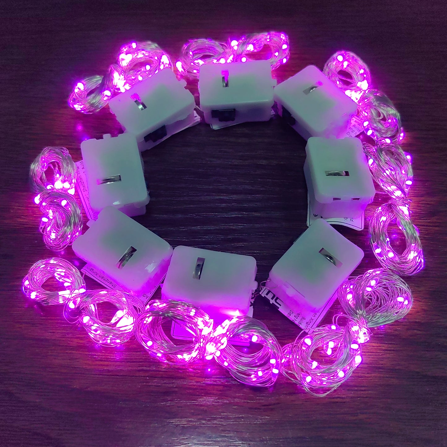 8pcs Fairy Lights String Battery LED Home Decor Lights