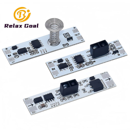 Short Distance PIR & Capacitive Touch Sensor Module V2.0 5V-24V 3A LED Dimming Control