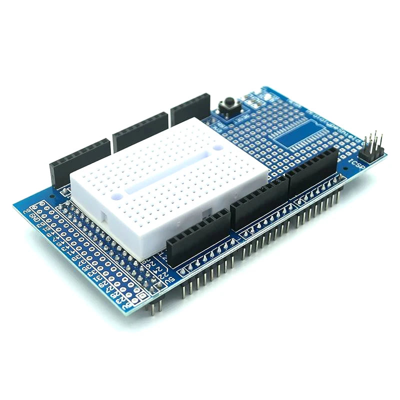 MEGA 2560 R3 Proto Shield V3.0 Expansion Board with 170-Point Mini Breadboard for Arduino DIY