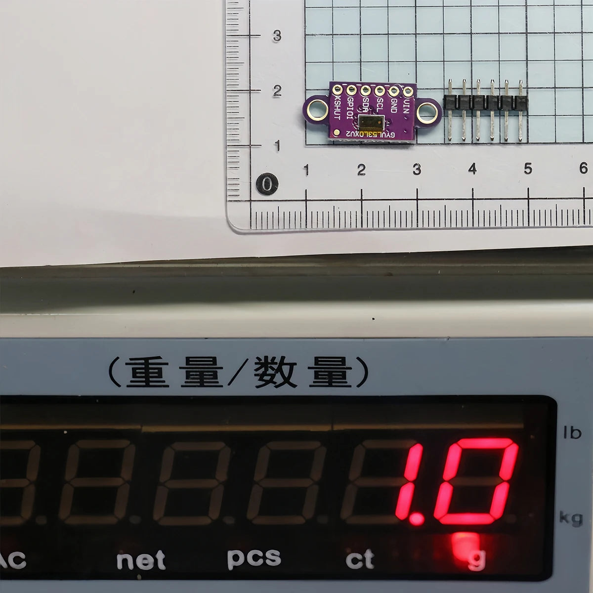 VL53L0X Time-of-Flight Laser Ranging Sensor Module 940nm I2C Distance Measurement Breakout Board