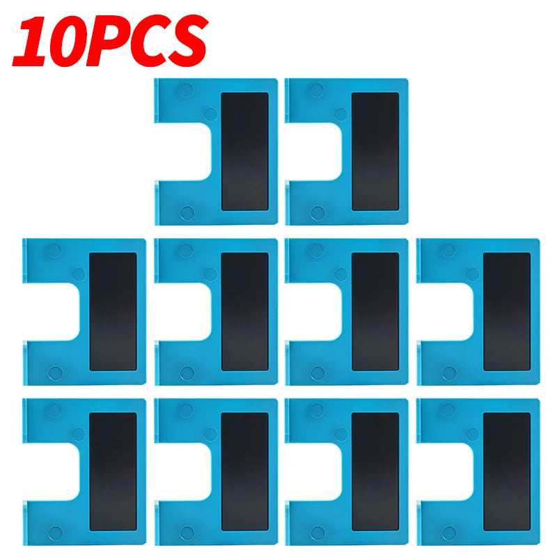 10/1Pcs Hinge Quick Installation Assistant Door Panel Gap Quick Adjustment Magnetic Cabinet Door Hinge Installation Fixed Plate