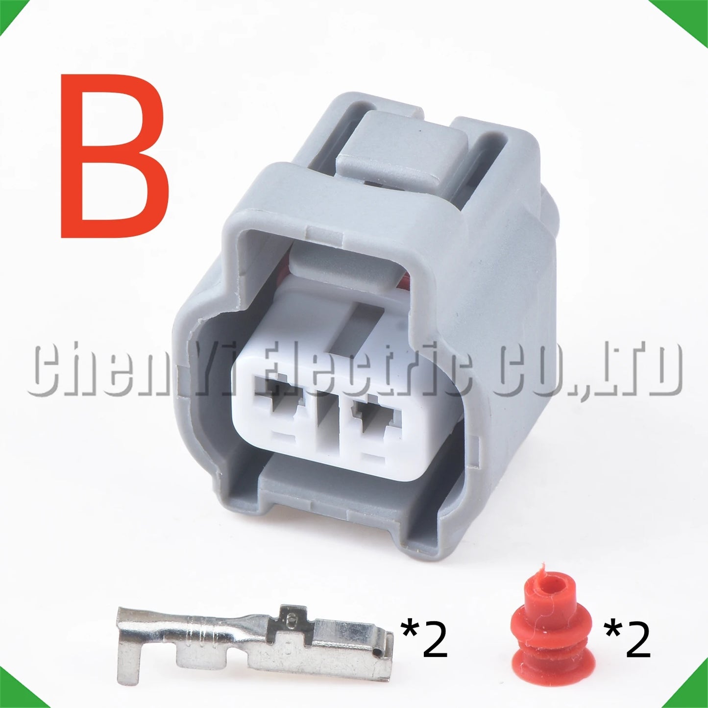 2 Pin Fog Light Connector 6189-0175 90980-11019 for Toyota