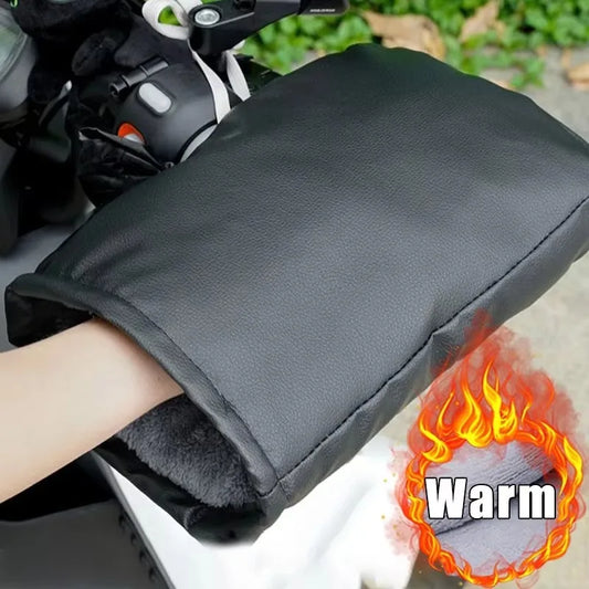 Motorcycle Handlebar Muffs Winter Equipment Mitts Warmer Gloves Waterproof Handmuffs Bicycle Handle Cover Hand Covers Warmers