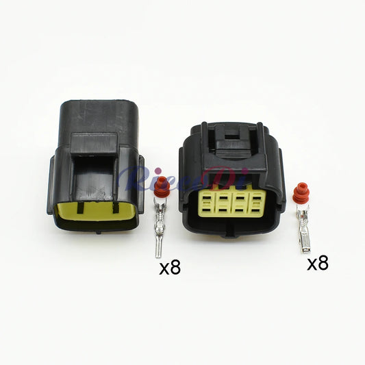 TYCO AMP 174982-2 / 174984-2 8-Pin Sealed Waterproof Connector for Denso Fuel Injector Systems