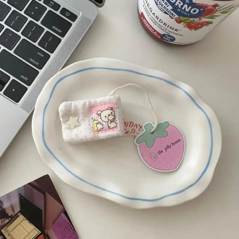 Portable Charging Cable Organizer – Cartoon Data Cable Storage Clip for Cable Management (Compatible with Rilakkuma / Mashumaro)