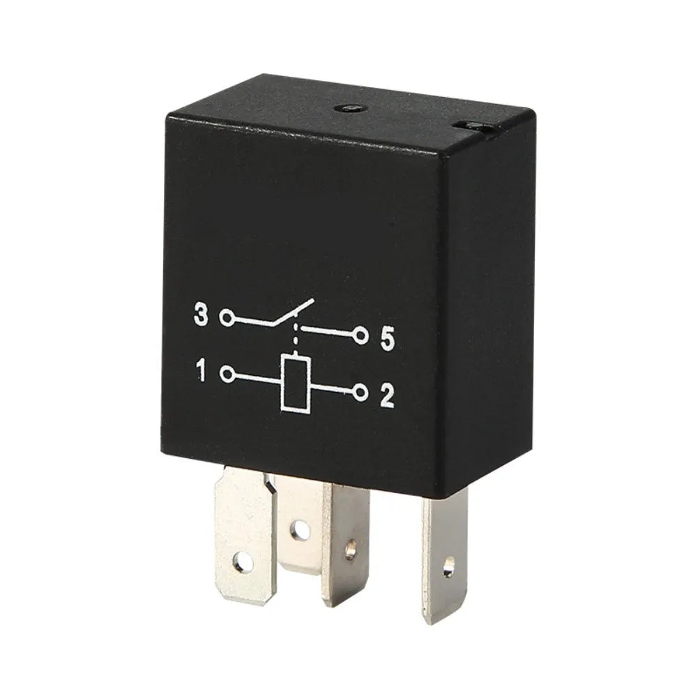 5pcs 12V30A 4-pin Automotive Relays Waterproof Suitable For All Kinds Of Cars Electrical Equipment & Supplies Parts