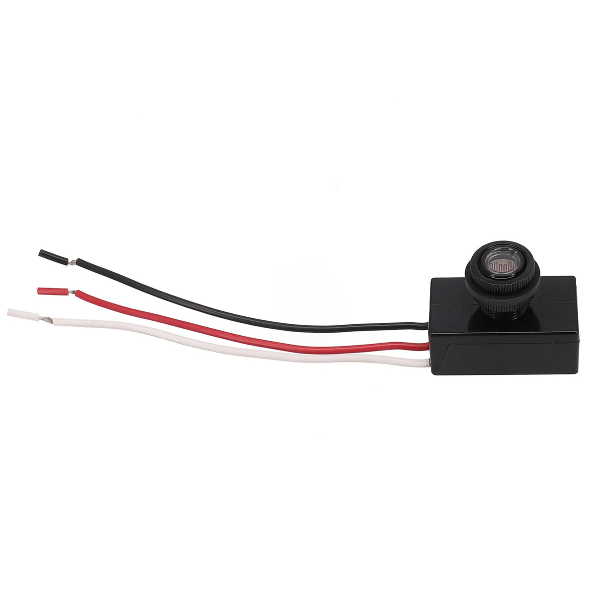 Control Switch Button Sensor 12V-48VDC Energy Saving Photocell Sensor Automatic Light Sensing Button Style Wide Voltage Range