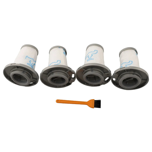 Replacement Washable Filters for For xforce & For flex 8 60 Compatible with RH96Xpert 6 60 & RH68 4 Filters + Brush