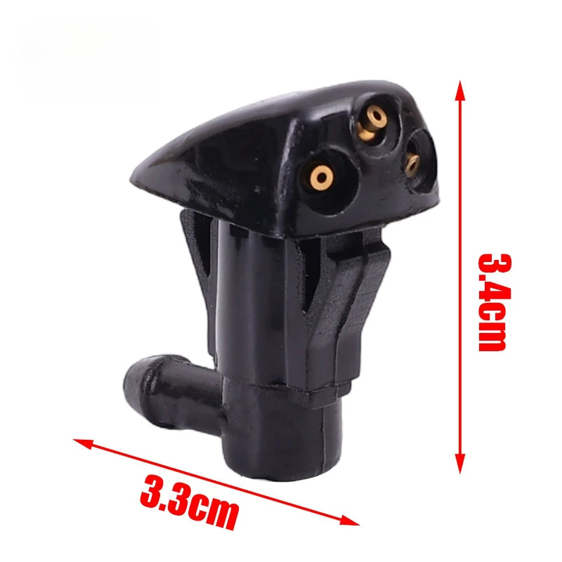 10/1Pcs Car Windshield Wiper Washer Spray Nozzle for Most Car Model Auto 3 Holes Windshield Washer Nozzles Wiper Water Spray Jet