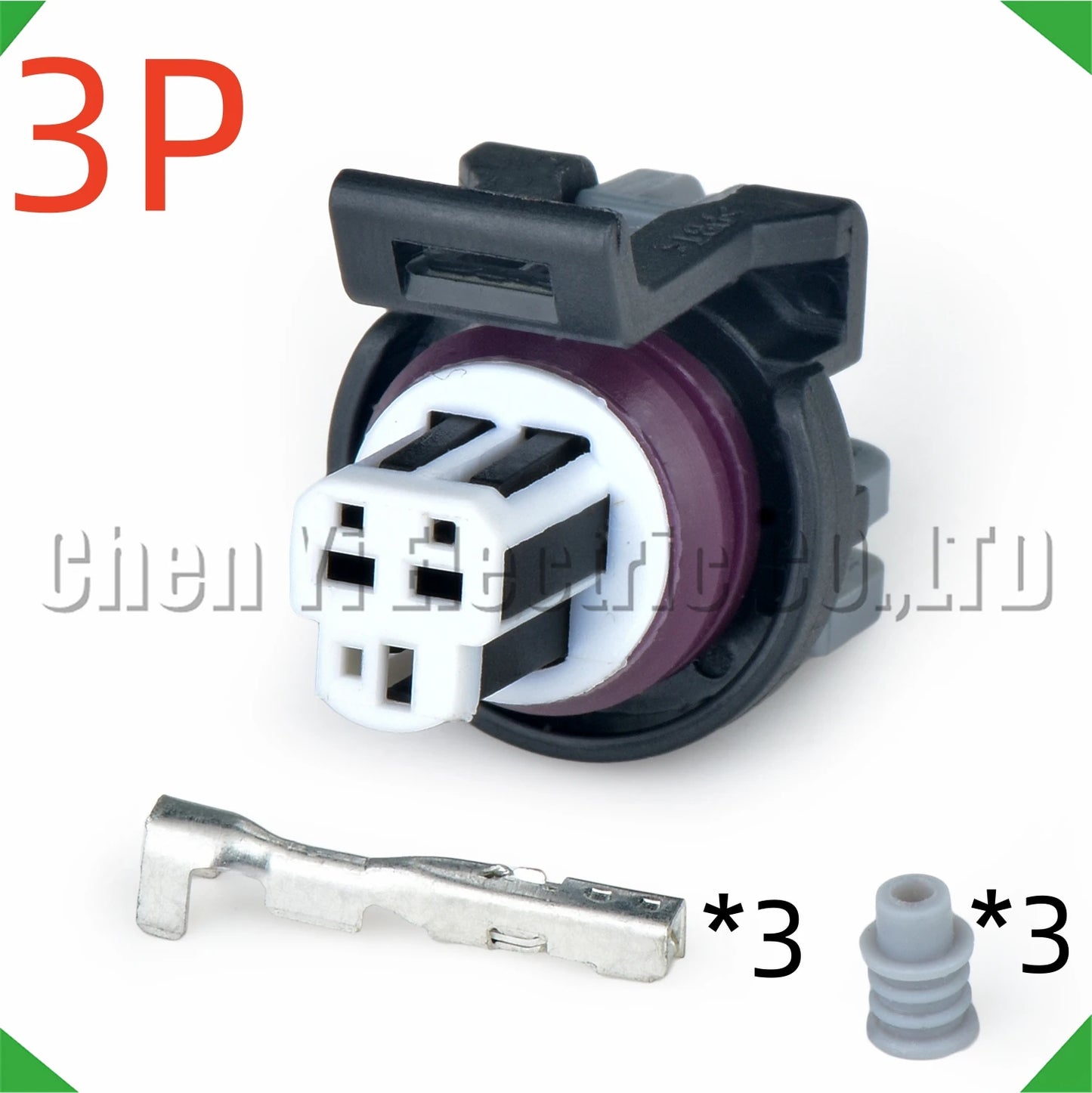 3 Pin Oil Temp & AC Pressure Sensor Connector 15397275 For GM