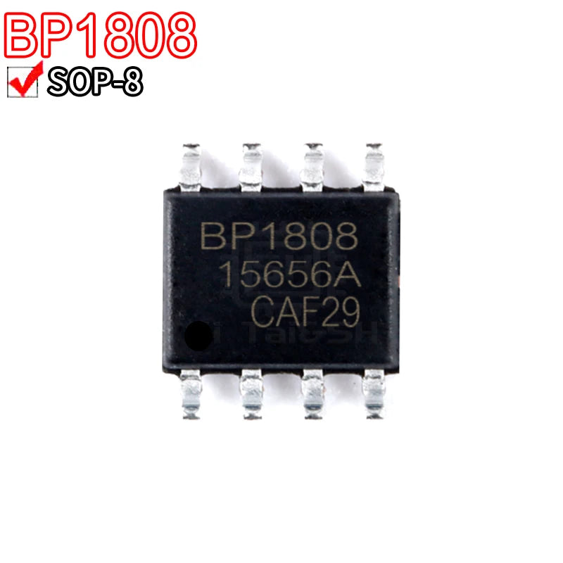BP1808 / BP2832A / BP2831A LED Backlight Driver IC — SOP-8, Boost, PWM Dimming (5-Pack)