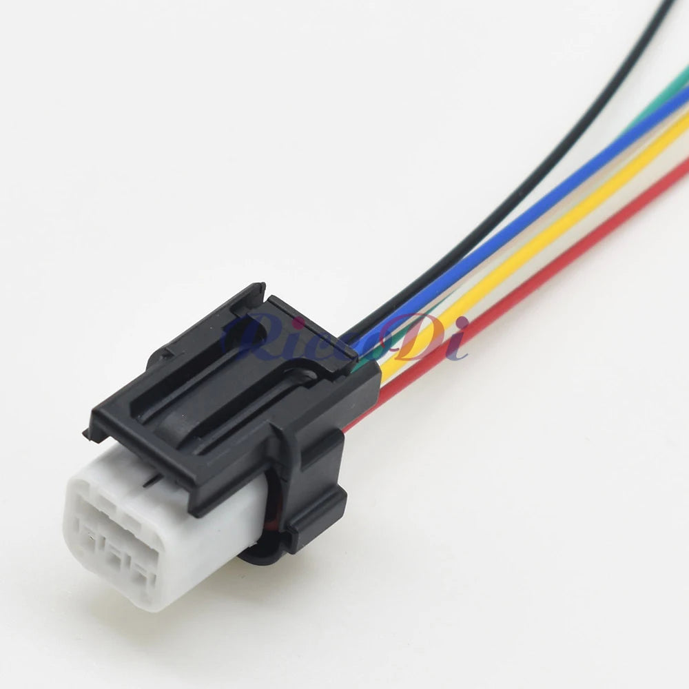 7289-9553-30 Automotive 6-Pin AC Assembly OBD Connector — Small Current Wire Harness Socket Plug