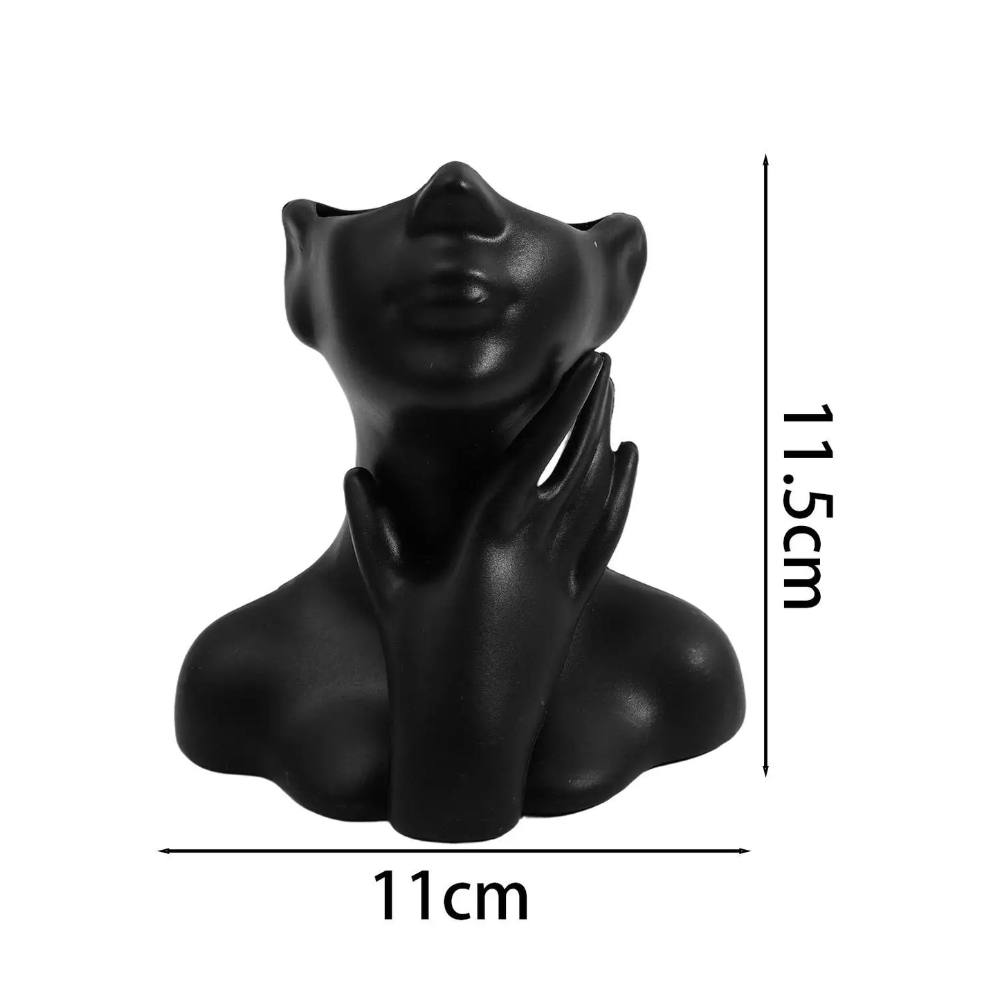 Vinyl Figure Storage Holders Creative Human Body Art Styling Office Organizers Multifunctional Makeup Brush Holder Decoration