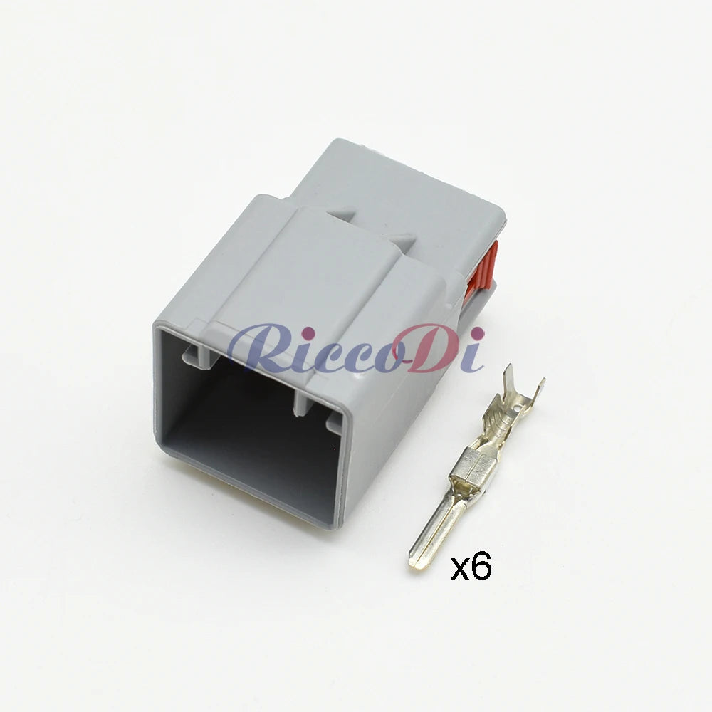 6 Pin 2.8 Series Automotive Connector 7282-6466-40 7283-6466-40 Wire Harness Plastic Housing Male Female Socket