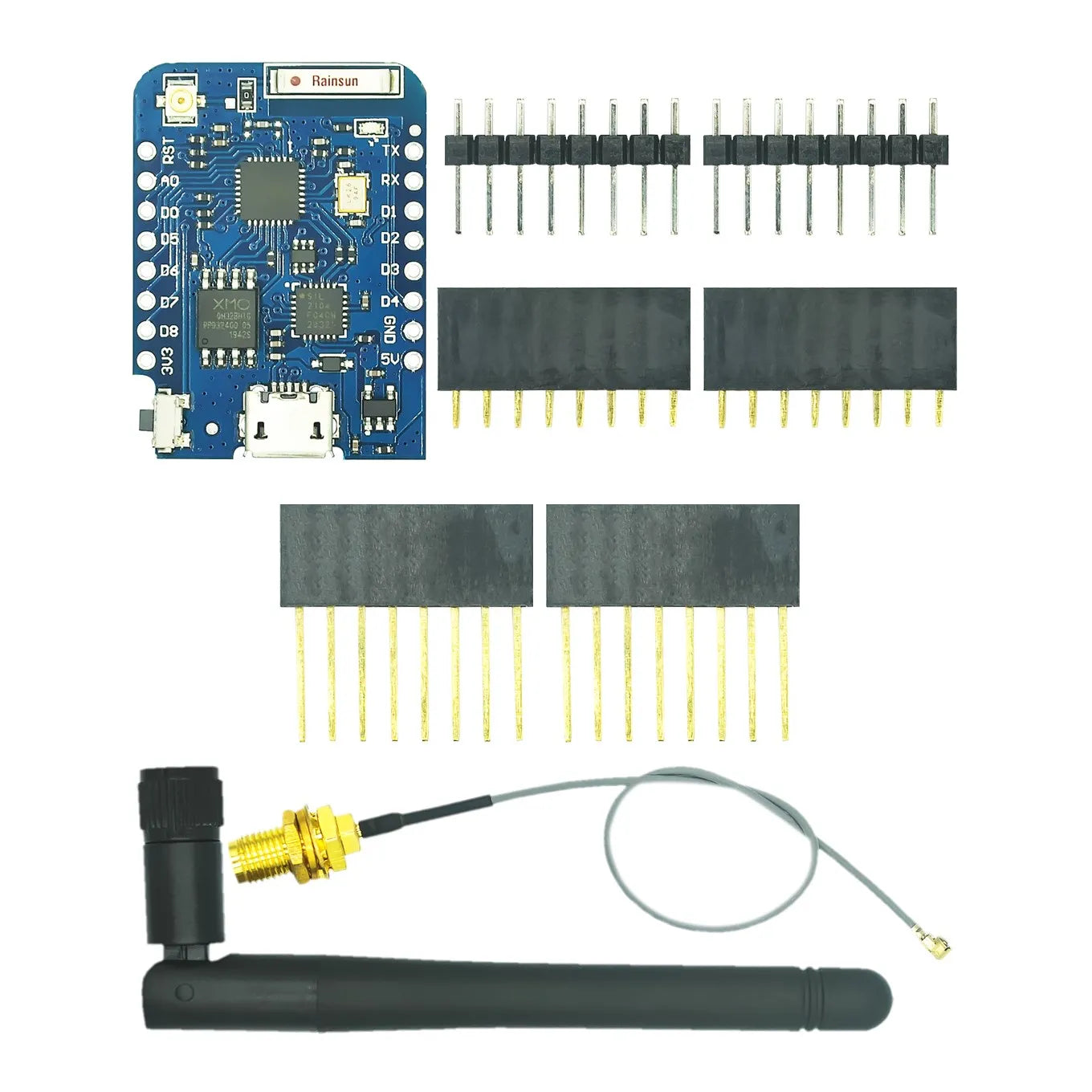 Mini D1 PRO ESP8266 WiFi Development Board | NodeMCU Lua | 4MB / 16MB Flash | External Antenna Option | IoT