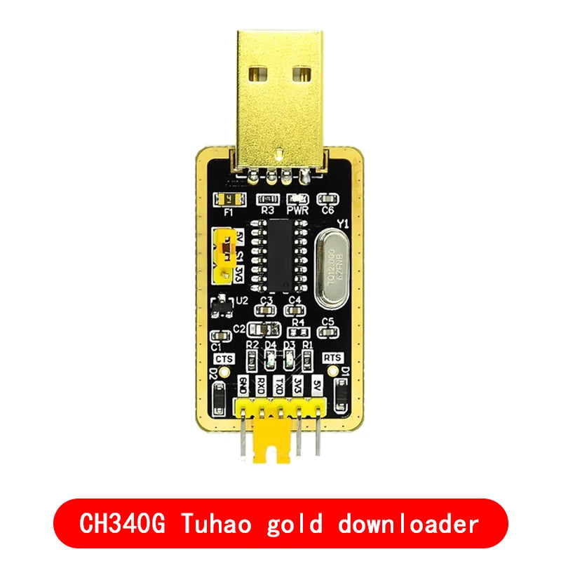 CH340G / FT232RL USB to TTL Serial Adapter Module – 5V/3.3V USB Converter for Arduino