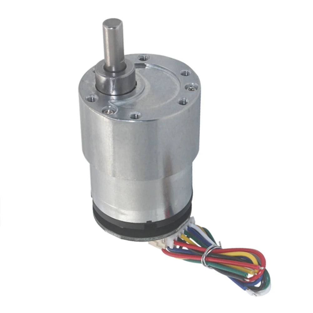 JGB37-520 DC Reduction Motor Comes With Coding High-Torque DC Gear Motor 6V12V24V Adjustable Speed Direction