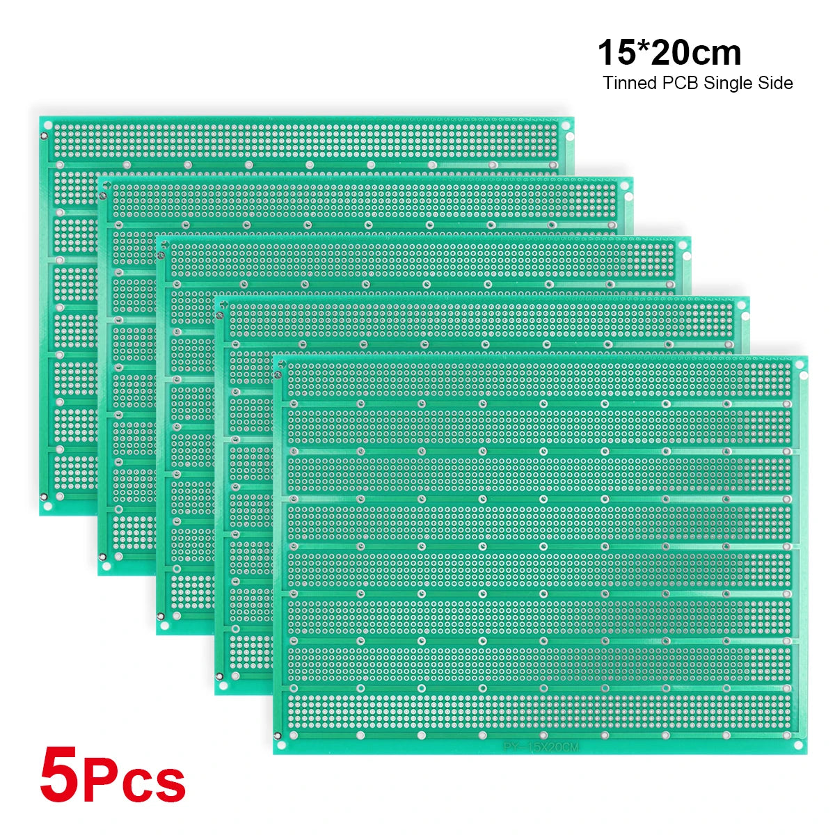 PCB Prototype Board 15x20cm Single-Side 2.54mm Pitch Universal DIY Soldering Plate