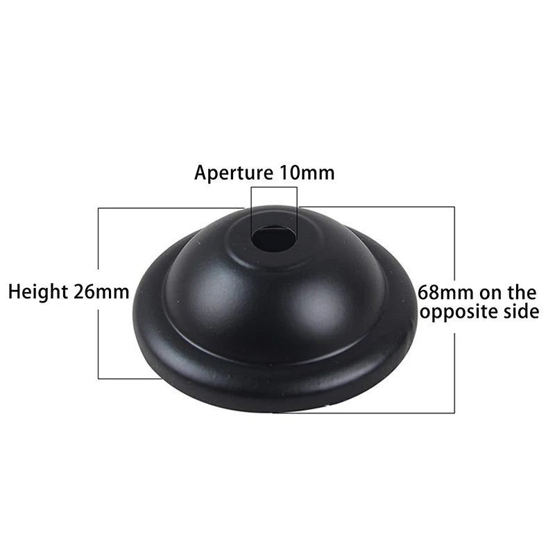 5Pcs 10mm Ceiling Lamp Wall Lamp Table Lamp Pendant Lamp Small Ceiling Cover Convex Cover DIY Decorative Cover Middle Hole