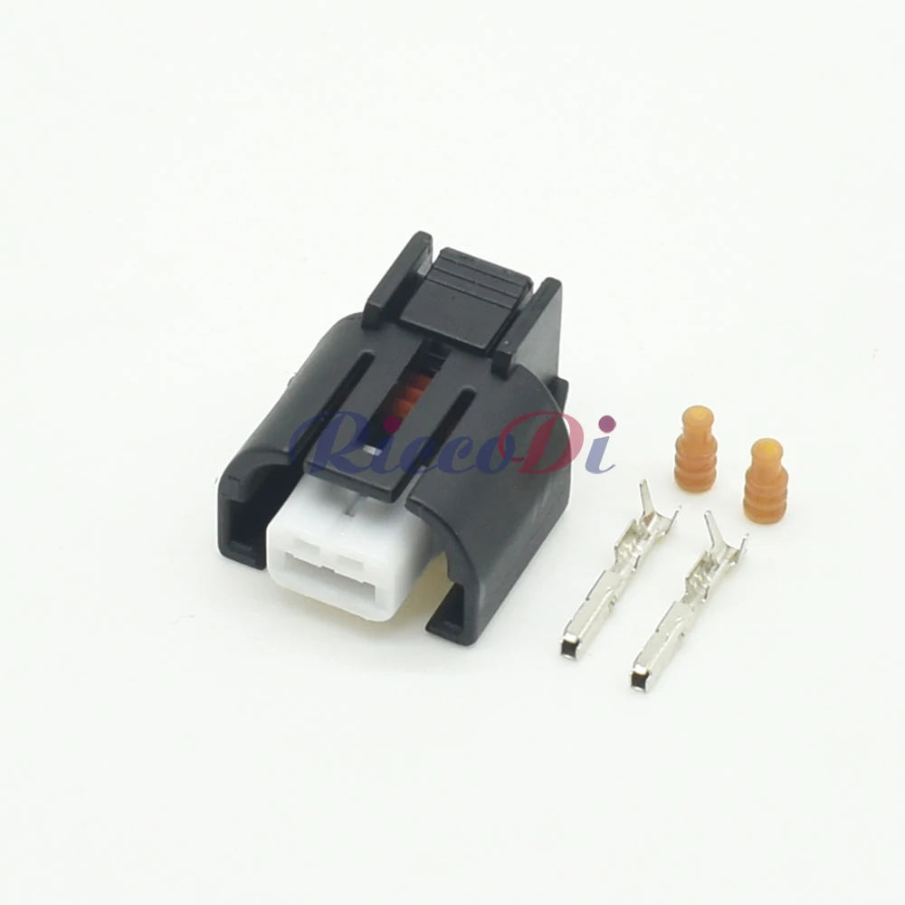 2-Pin AC Solenoid Valve Connector DJ7021KF-0.6-21 for Automotive Compressor & Air Cooler Pump