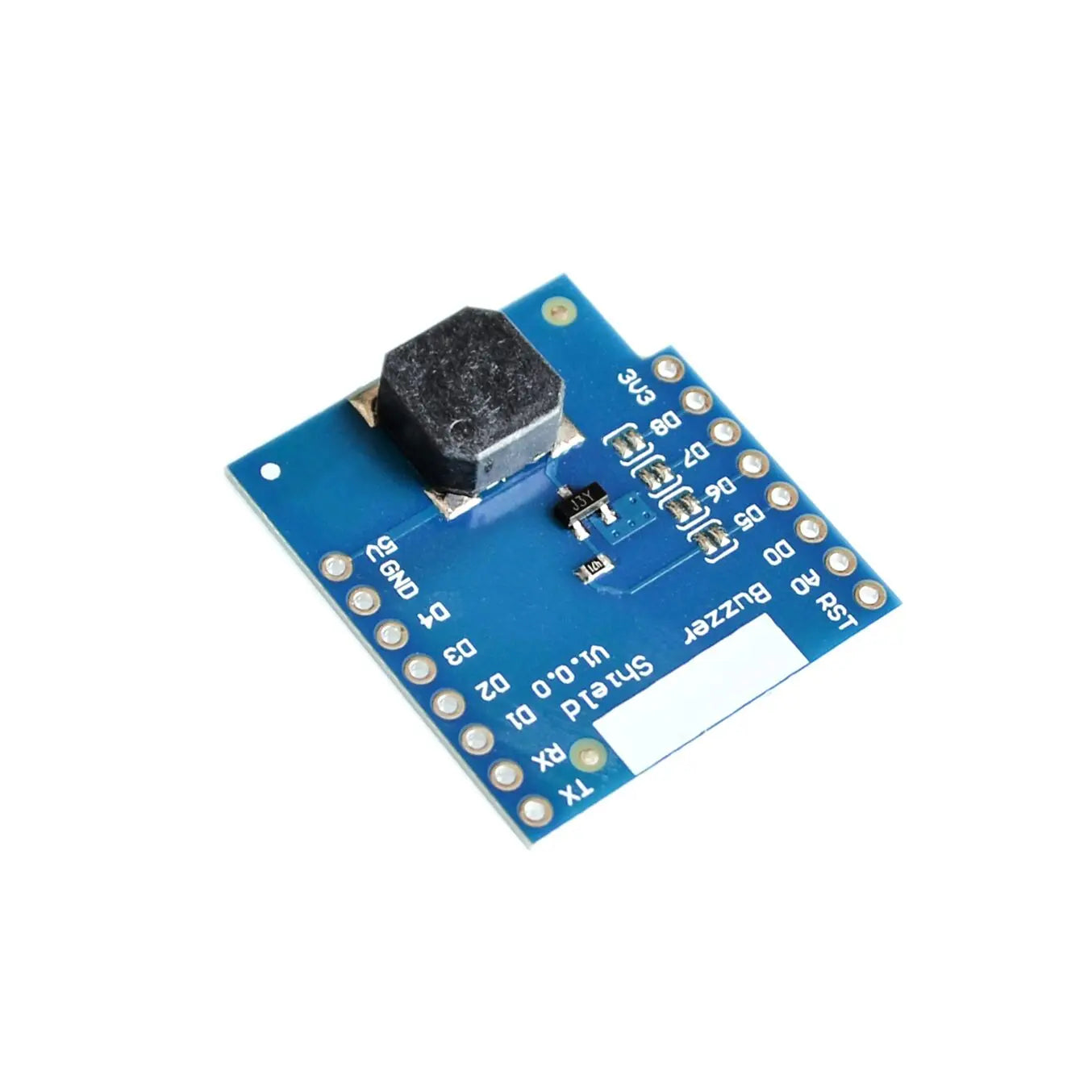 Buzzer Shield V1.0.0 for WEMOS D1 Mini Passive Alarm Module